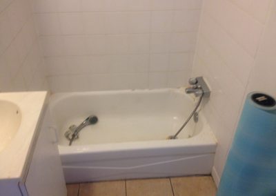 Émaillage de bain avec douche téléphone avant Shawinigan | Émaillage Bo-Bain Victoriaville